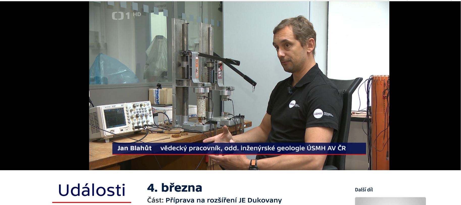 Příprava na rozšíření JE Dukovany