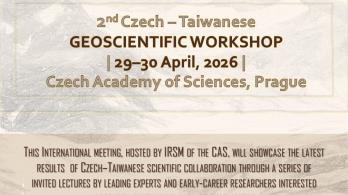 Czech – Taiwanese GEOSCIENTIFIC WORKSHOP